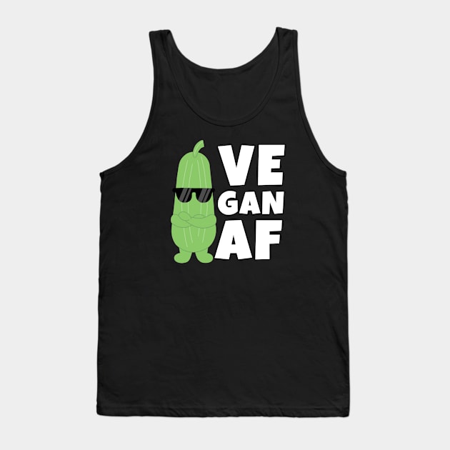 Vegan AF Tank Top by ricricswert